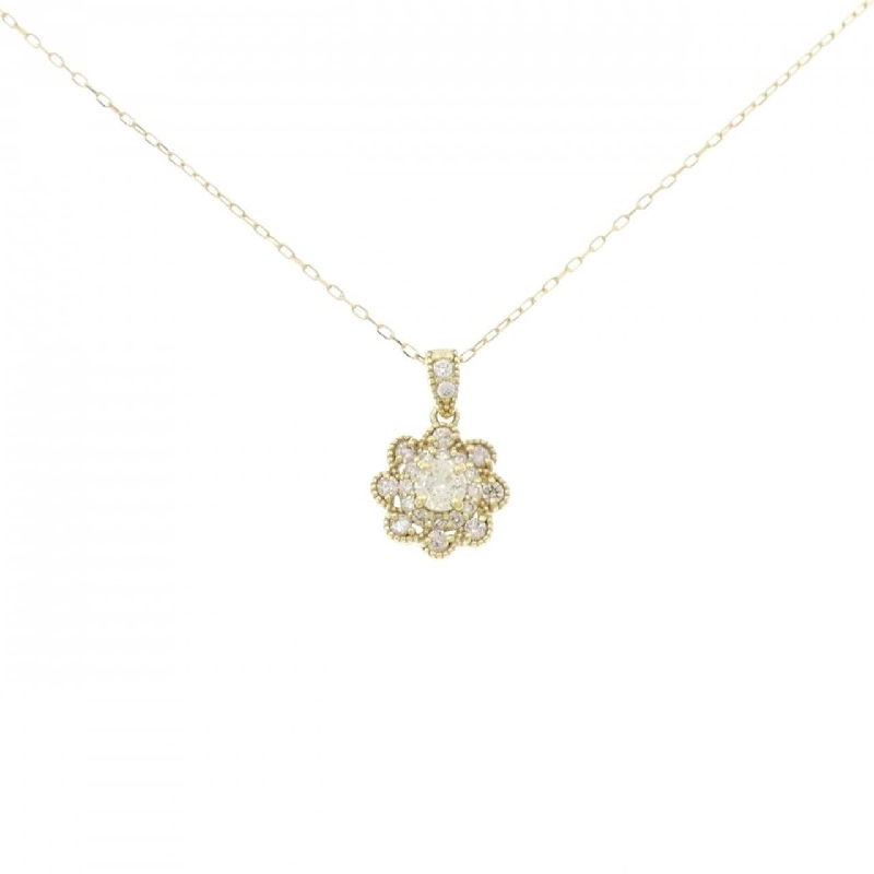 K18YG Dây chuyền kim cương 0.25CT - Hàng hiệu Chính hãng 867191