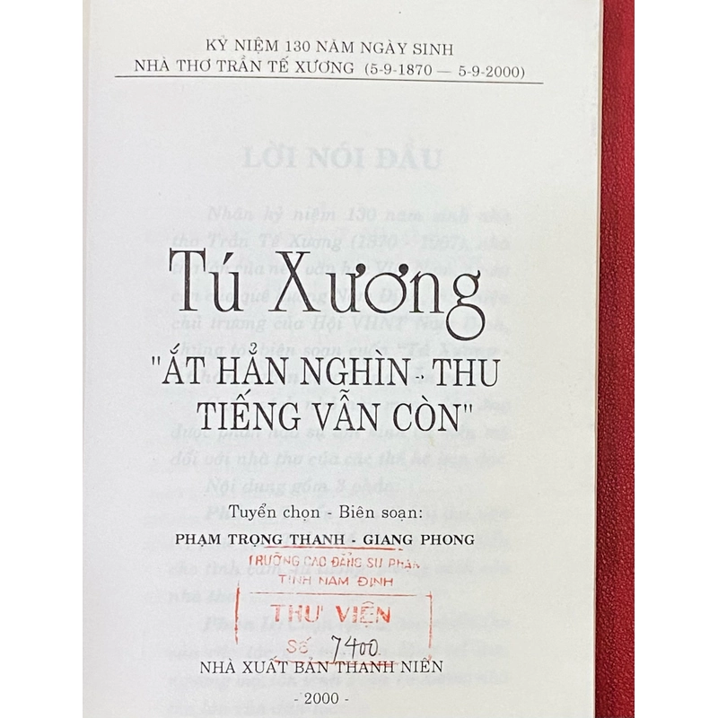 Tú Xương - Ắt hẳn nghìn thu tiếng vẫn còn 519658