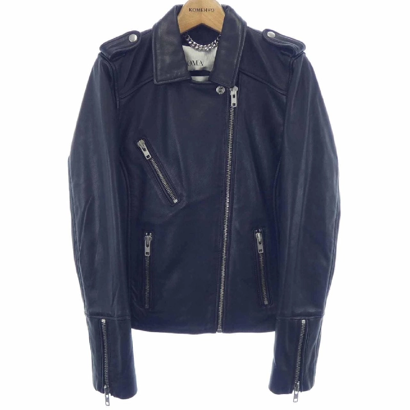 Đồ da DOMA - Áo khoác da biker - Hàng hiệu Authentic 824168