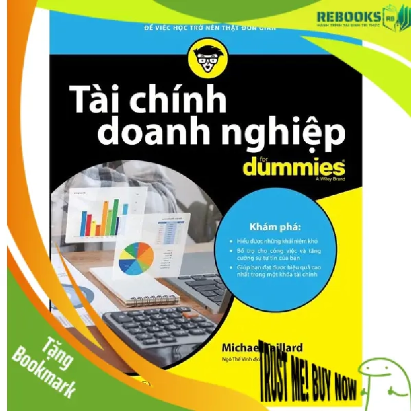 (TẶNG BOOKMARK) Tài chính doanh nghiệp for Dummies - Michael Taillard - 2022 - DUMMIES 952226