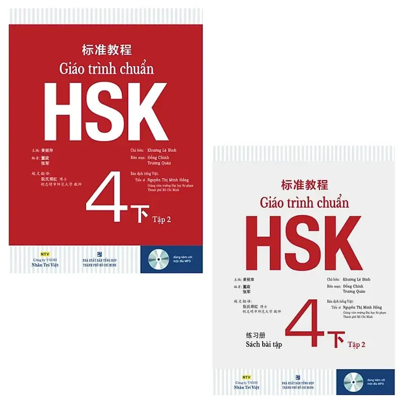 Combo Giáo Trình Chuẩn HSK 4 Tập 2 - Sách Bài Học và Bài tập (Bộ 2 cuốn) 575832