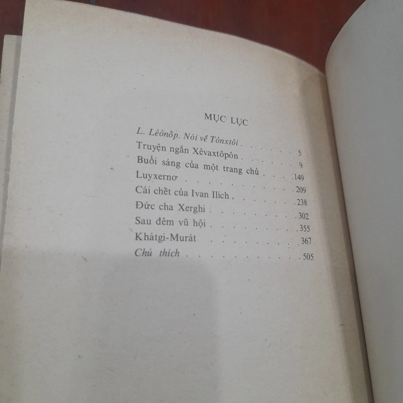 LEP TÔNXTÔI - TRUYỆN CHỌN LỌC (In tại Liên Xô năm 1986) 471560