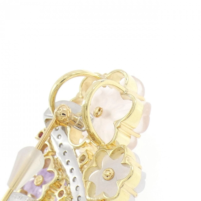 Yamasaki Yumiko Brooch Đá Màu - Hàng hiệu Chính hãng 844361