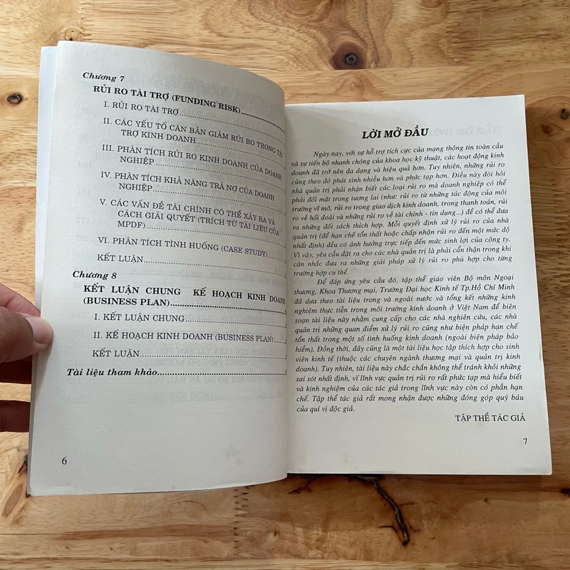 II Tựa sách: Rủi Ro Kinh Doanh - 2003 466544