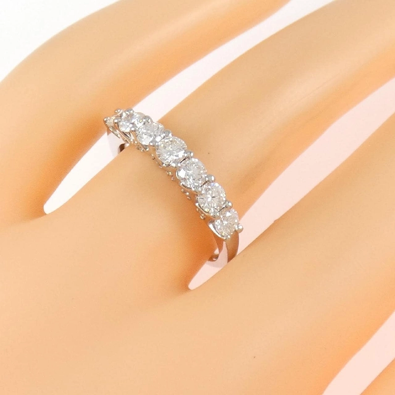 Nhẫn kim cương PT950 Half Eternity 0.85CT - Hàng hiệu Authentic 849065