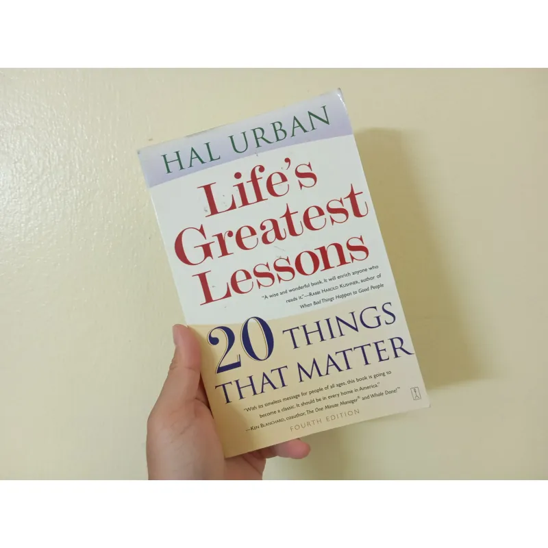 Lifes greatest lessions, english book sách tiếng Anh  996594