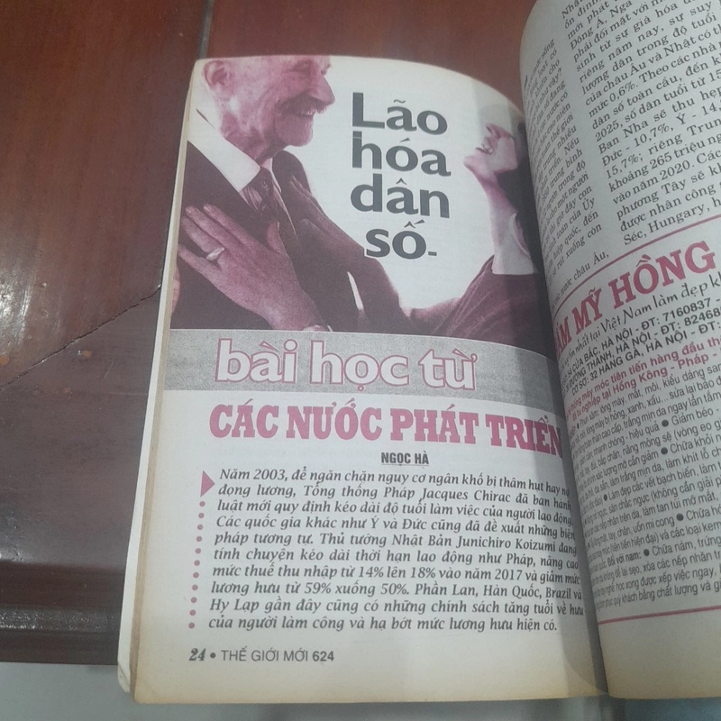 THẾ GIỚI MỚI số 624 ngày 28.2.2005 519435