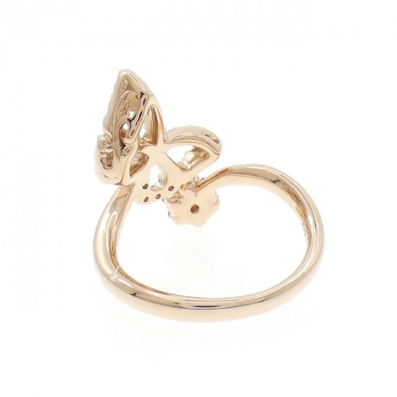 Nhẫn Sapphire K18PG Hoa × Bướm 0.18CT - Hàng hiệu Chính hãng 849888