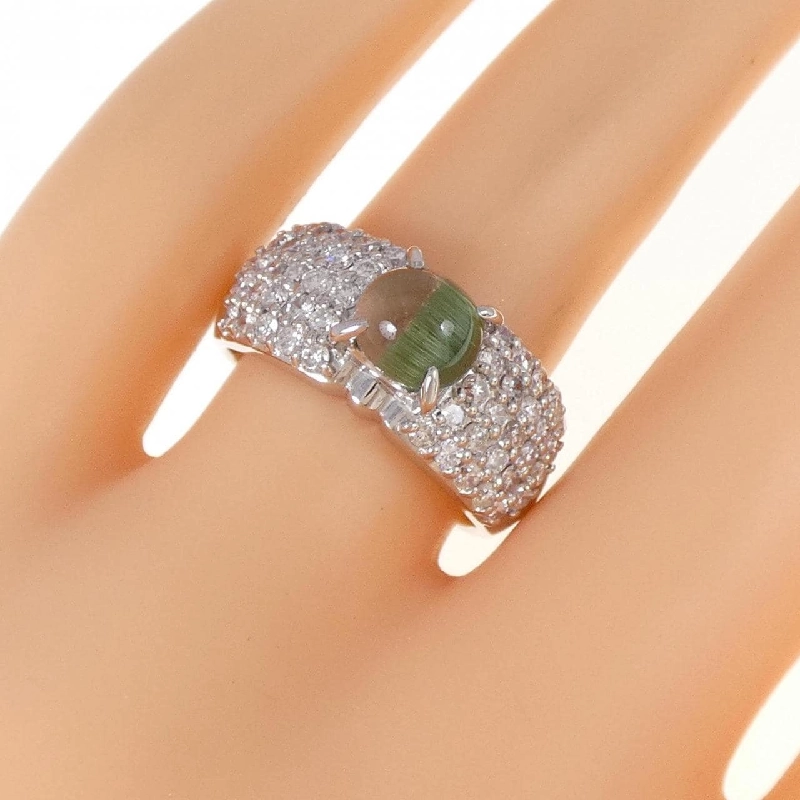 Nhẫn Mắt Mèo Tourmaline 1.52CT 667965