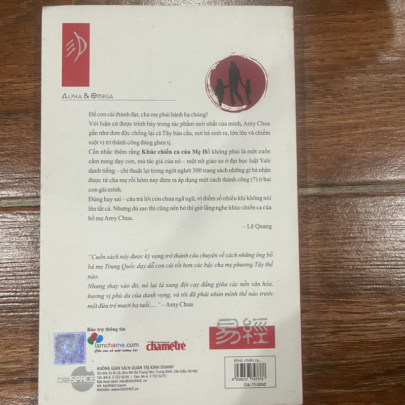 Khúc Chiến Ca Của Mẹ Hổ - Amy Chua (7) 1000690