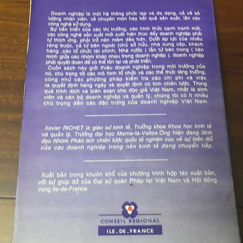 [kinh tế] Kinh tế doanh nghiệp - Xavier Richet - Trung tâm Pháp Việt 972512