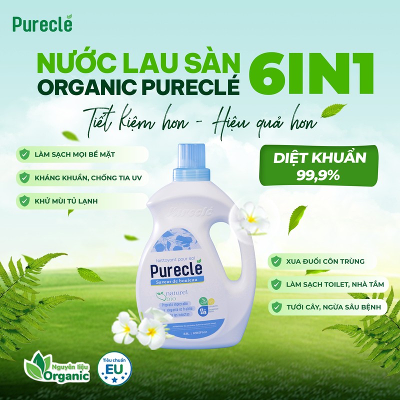 Nước lau sàn Pureclé 74669