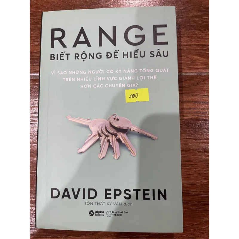 Range - Biết Rộng Để Hiểu Sâu - David Epstein (k3) 606329