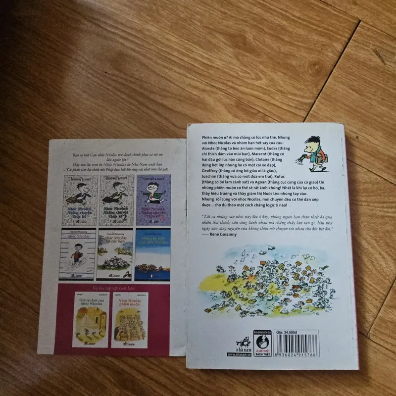 Nhóc Nicolas phiền muộn tặng kèm nhóc Nicolas trở lại 674498