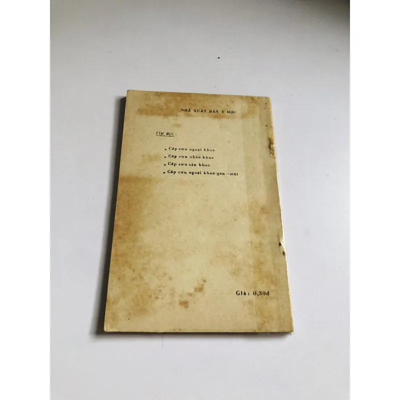 HƯỚNG DẪN CẤP CỨU THÔNG THƯỜNG  701999