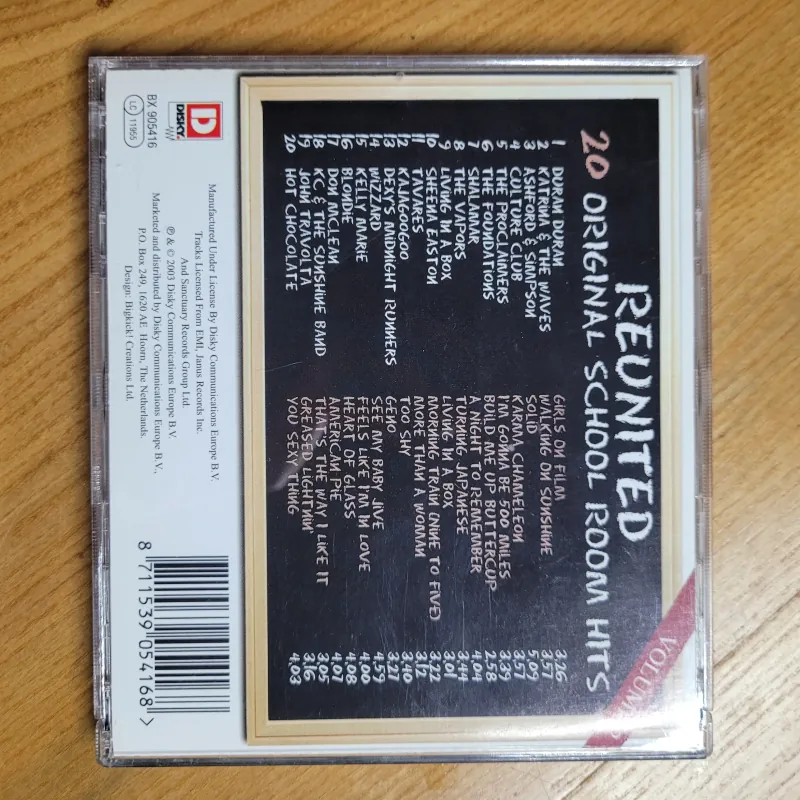 Đĩa CD Nhạc Reunited Volumes 1 2 3 bộ 3 băng cối cassette cũ 1037110