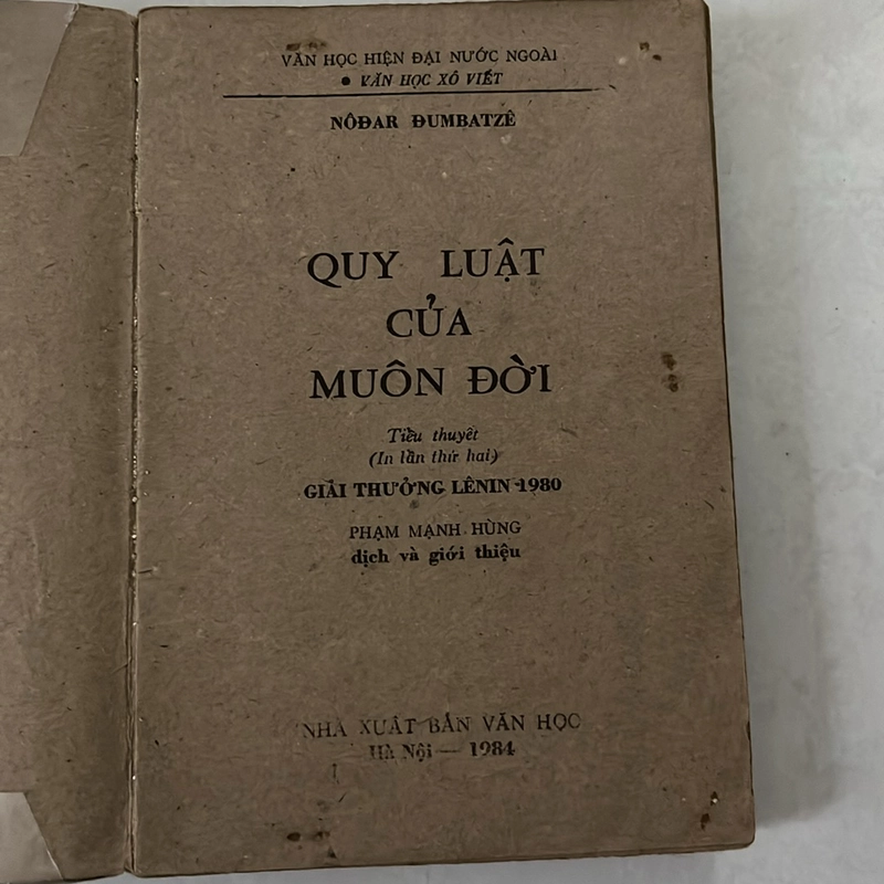 Quy luật của muôn đời — 1984s 498539