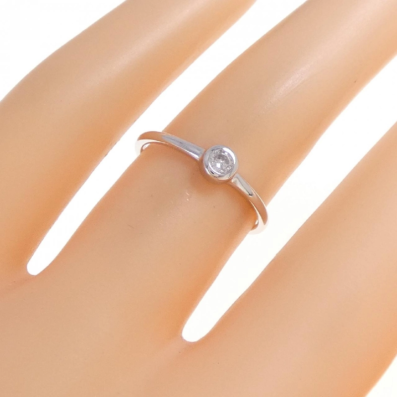 Nhẫn kim cương K10WG 0.10CT 669404