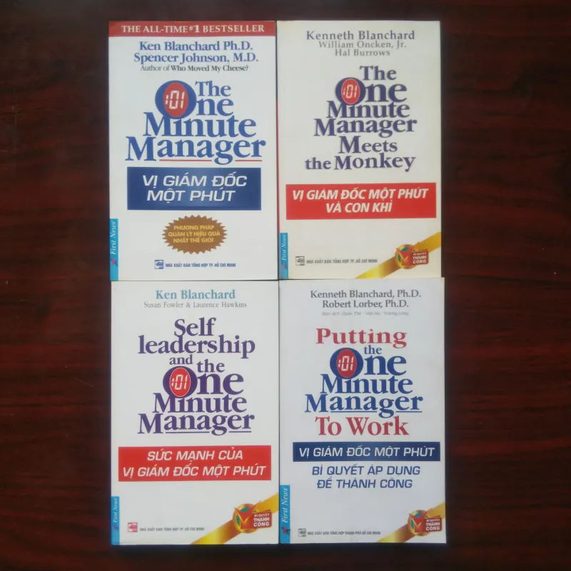 [Sách Quản Trị] The One Minute Manager - Vị Giám Đốc  Một Phút (Trọn Bộ 4/4 Tập) 991383