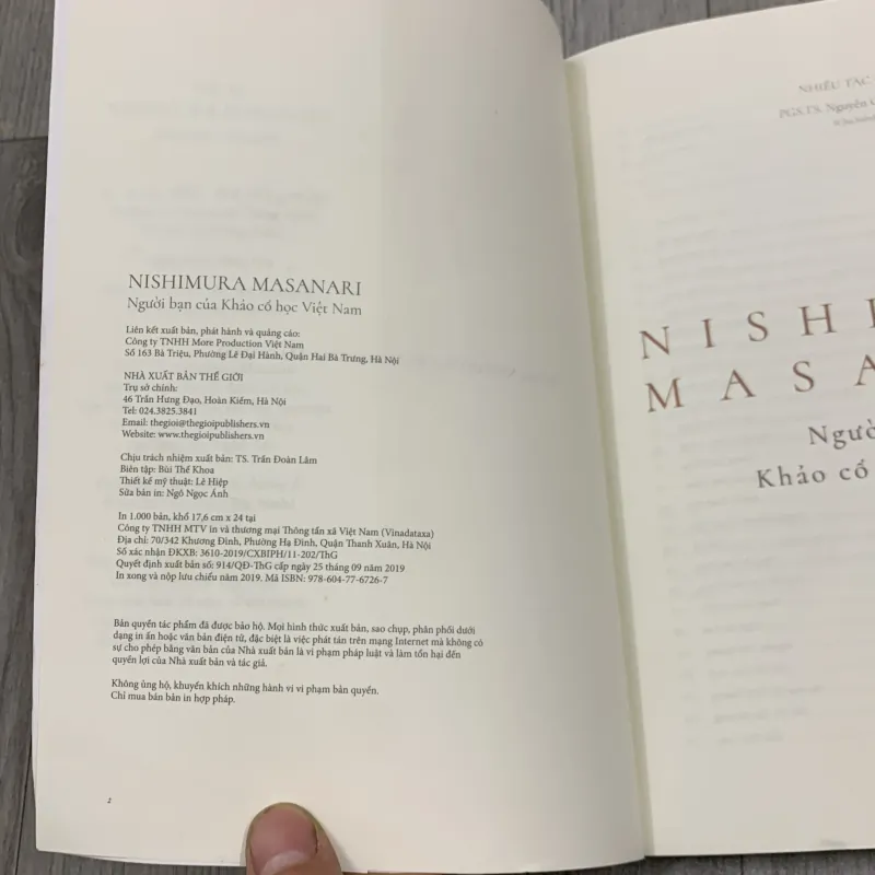 Nishimura masanari người bạn của khảo cổ học việt nam. 8a1 757017