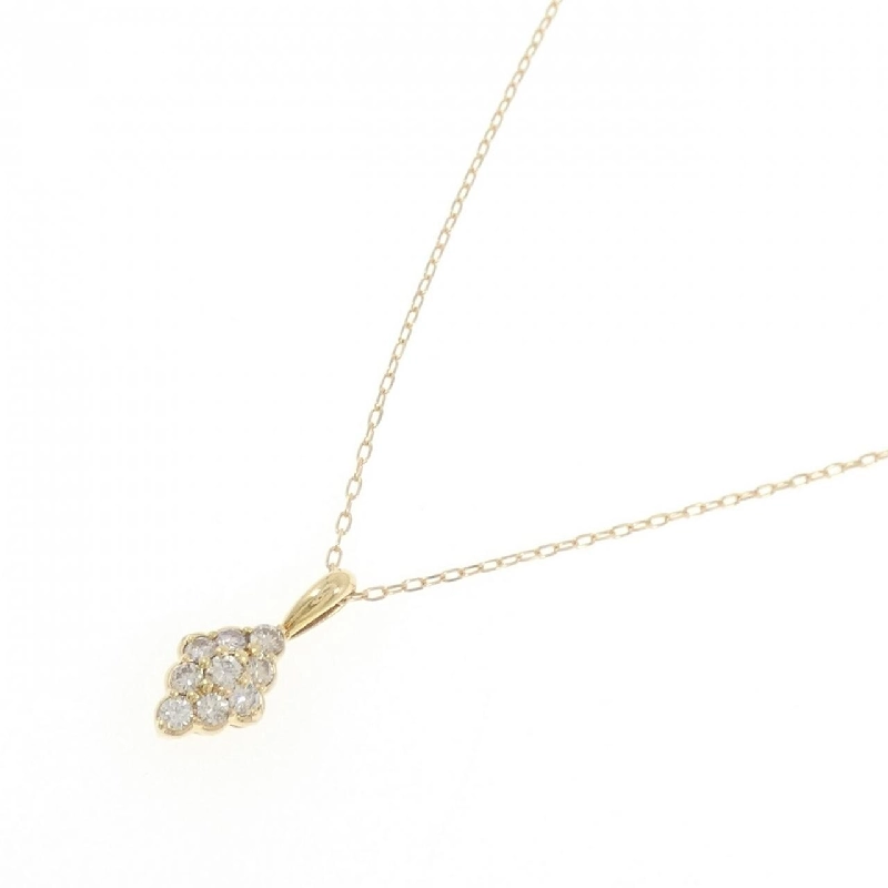 Dây chuyền kim cương K18YG 0.30CT - Hàng hiệu Chính hãng 860972