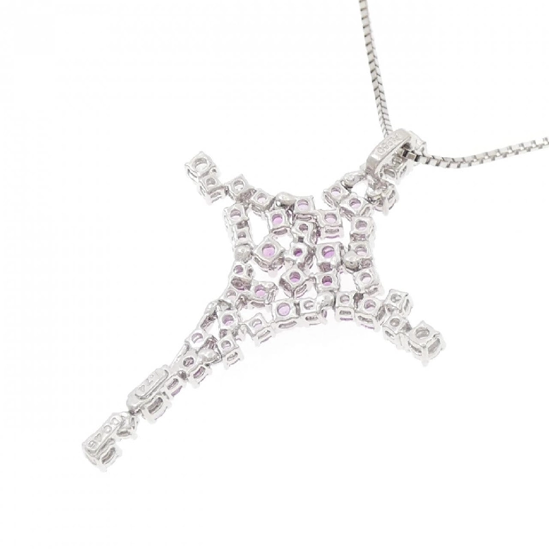 Dây chuyền Sapphire PT950/PT850 1.74CT - Hàng hiệu Chính hãng 864895