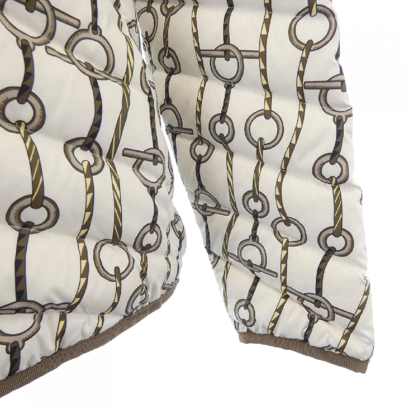 Áo khoác lông vũ HERMES FIGURE ARTISTIQUE CORDE 3H0171D2 627521