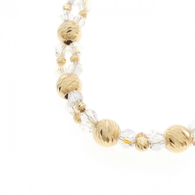 K18YG Vòng cổ thủy tinh - Hàng hiệu Chính hãng 861317