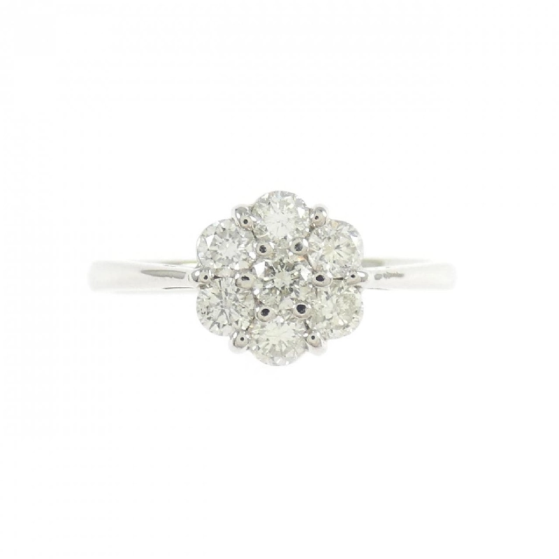 Nhẫn kim cương hoa PT900 0.50CT 667210