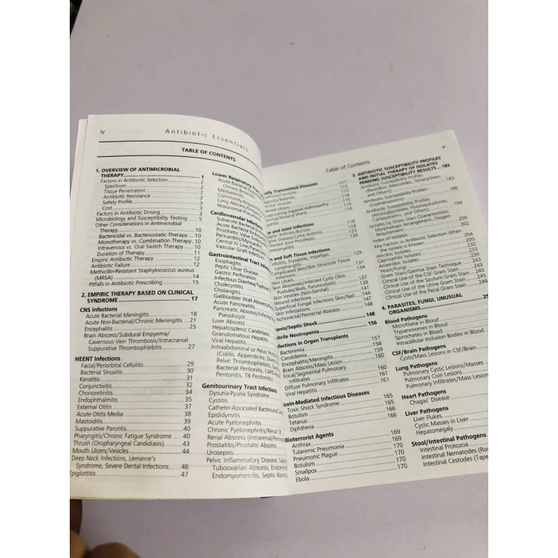 ANTIBIOTIC ESSENTIALS – Ninth Edition (Burke A. Cunha, MD) 780418