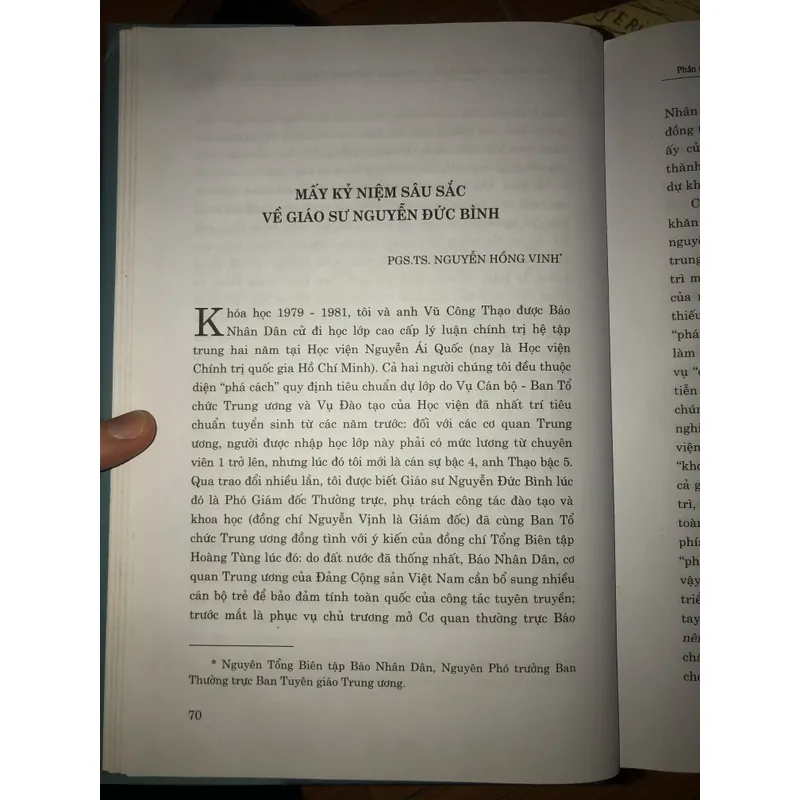 Giáo sư nhà giáo nhân dân - Nguyễn Đức Bình  688050