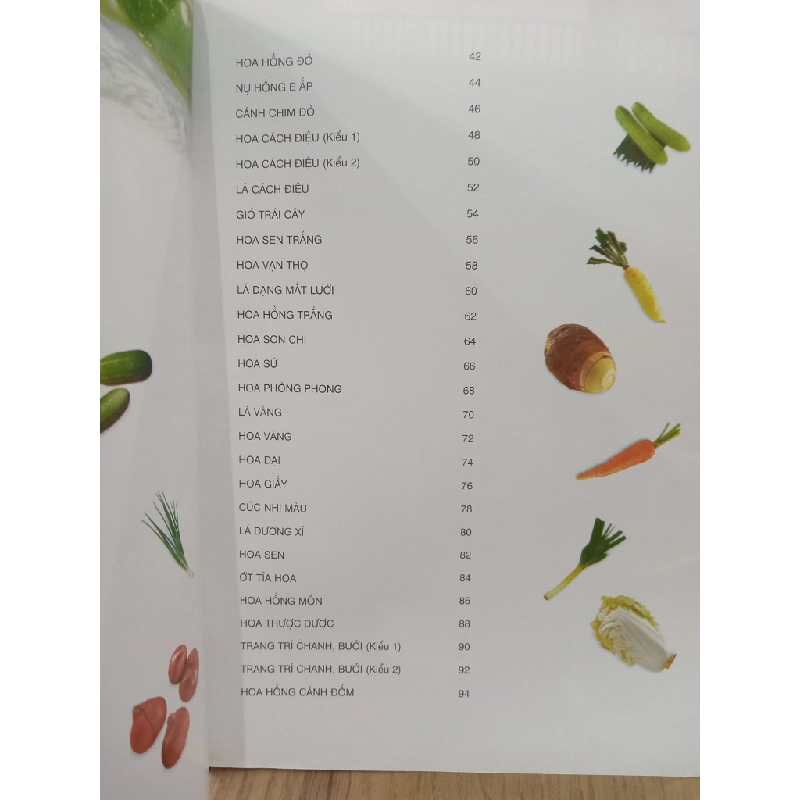 Nghệ thuật trang trí & cắt tỉa rau củ 536843