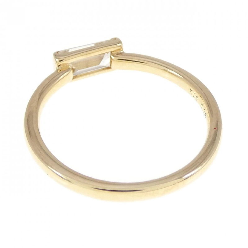 【Sản phẩm mới】Nhẫn kim cương K18YG 0.28CT 673514