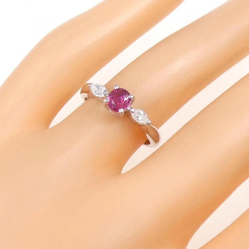 Nhẫn Ruby PT900 0.49CT - Hàng hiệu Chính hãng 851916