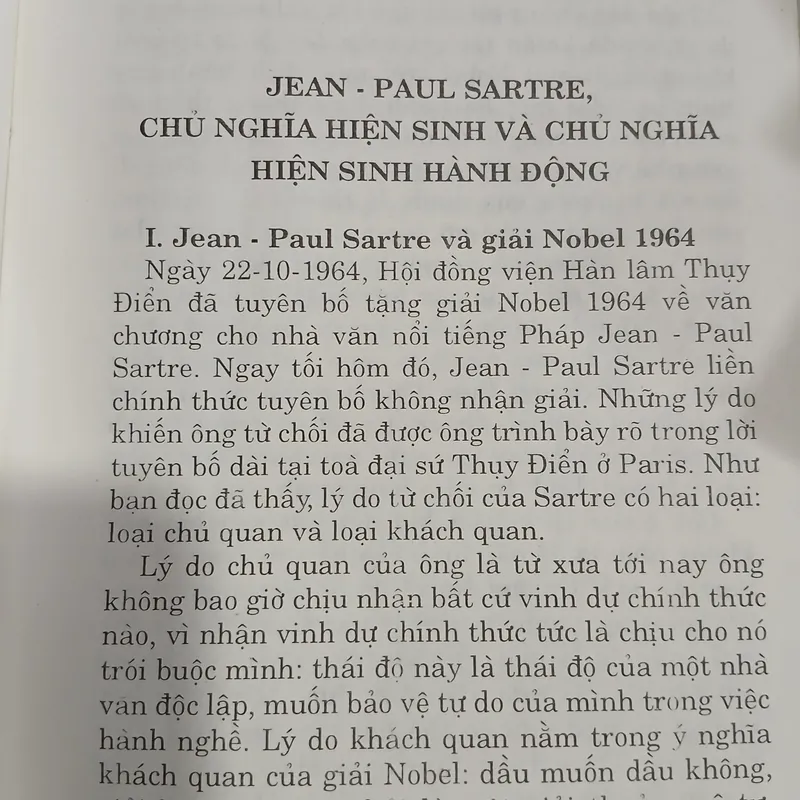 CHỦ NGHĨA HIỆN SINH & THUYẾT CẤU TRÚC 562153