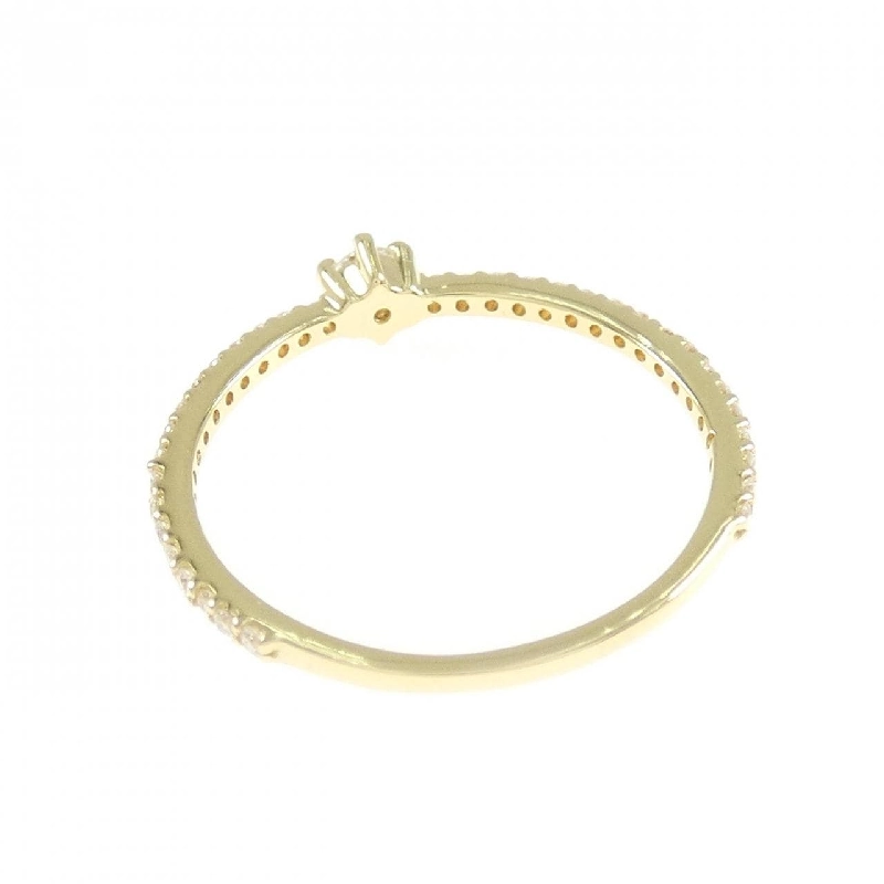 Nhẫn kim cương K18YG 671317