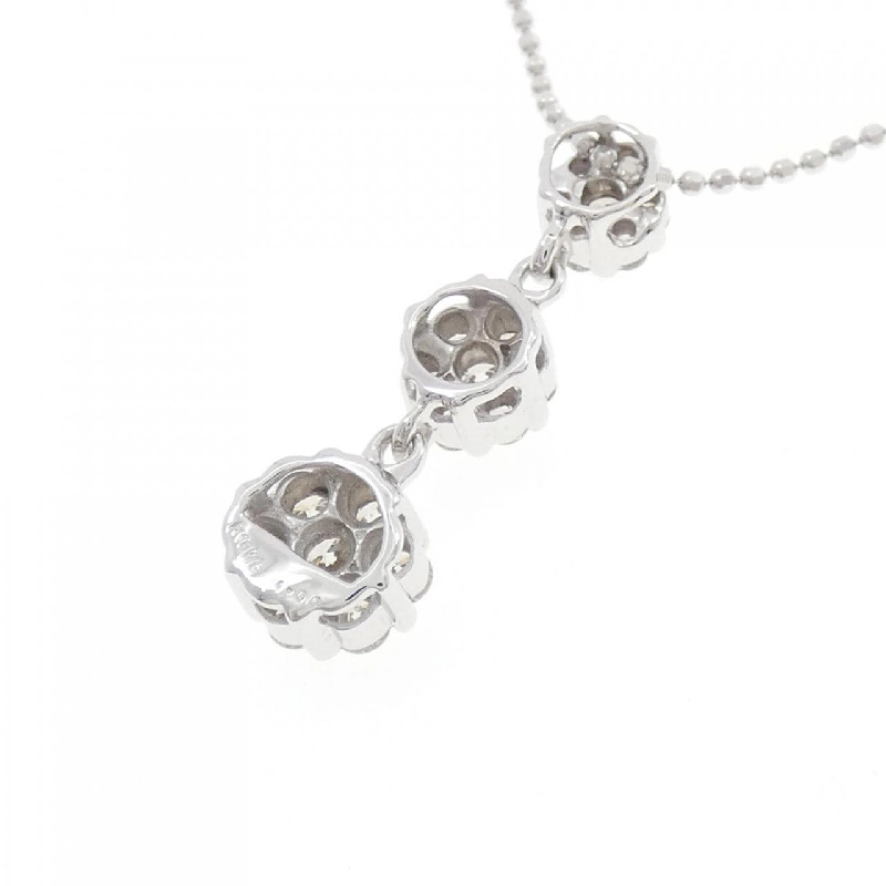 K18WG Hoa Kim Cương Dây Chuyền 1.00CT - Hàng hiệu Chính hãng 861446