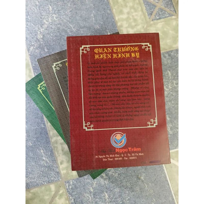 Quan Trường Hiện Hình Ký ( 3 tập) - Lý Bảo Gia 609005