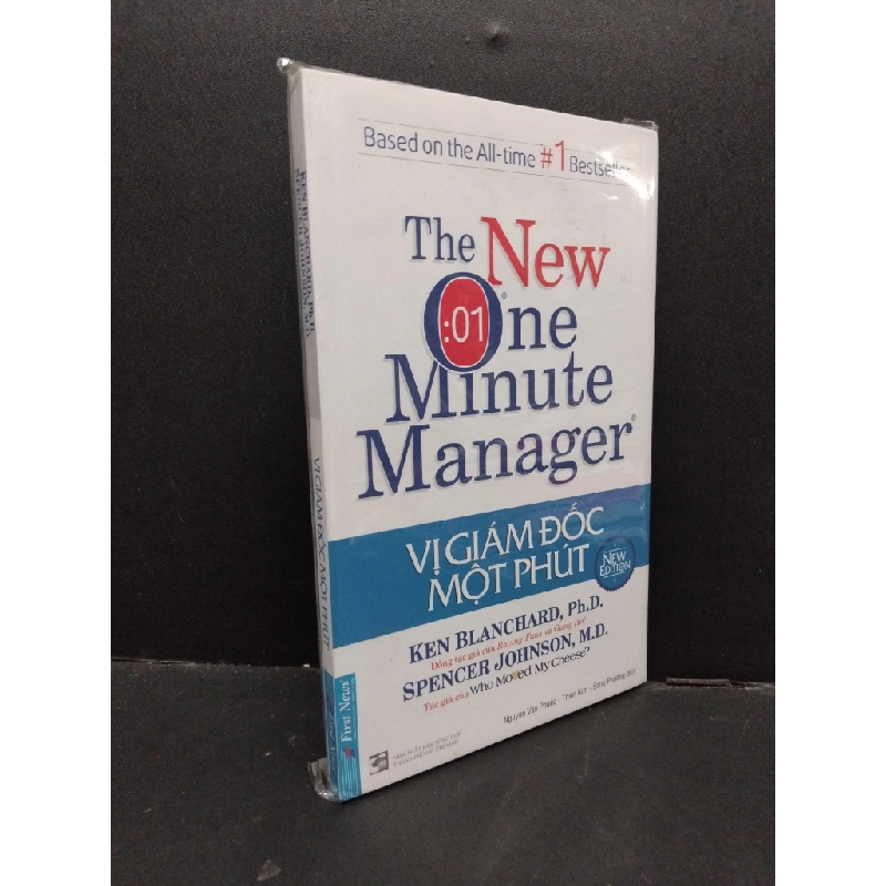 Vị giám đốc một phút (có seal) mới 80% ố HCM1209 Ken Blanchard, Ph. D. & Spencer Johnson,M.D QUẢN TRỊ 274435