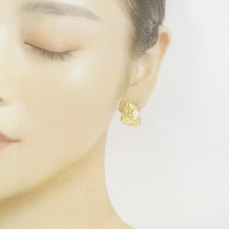 Bông tai ngọc trai Akoya K18YG 5mm - Hàng hiệu chính hãng 868824