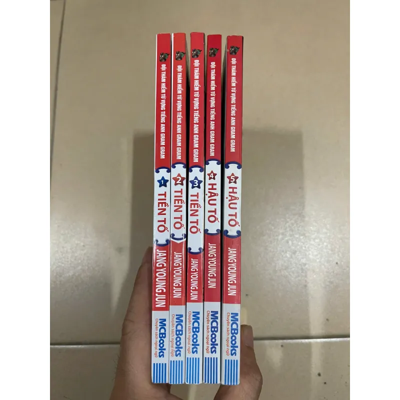 Combo 5 cuốn Gram Gram Từ vựng tiếng Anh, mới 80% (Chien) 693341