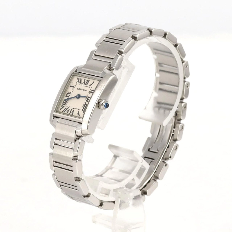 Cartier Tank Française SM W51008Q3 SS Quartz - Hàng hiệu Chính hãng 877162