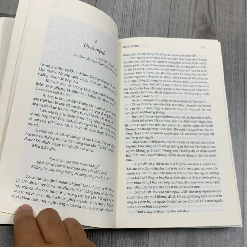 Thế giới của sophie - jostein gaarder. 7a4 783440