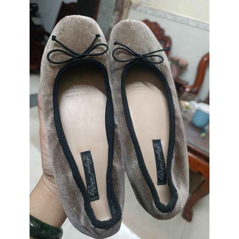 Giày nhung  543627