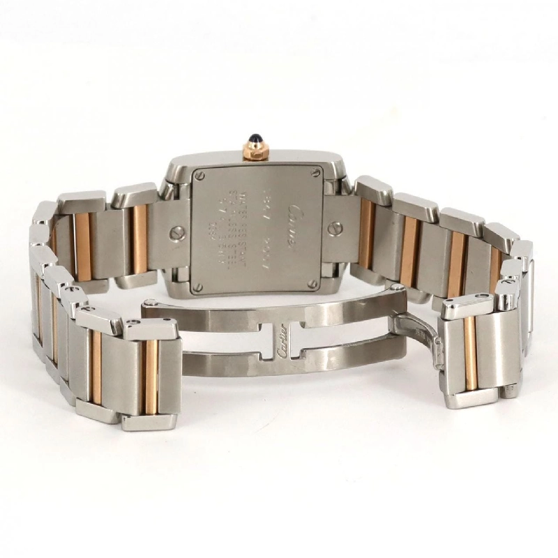 Cartier Tank Française SM PG Combi - Kỷ niệm 160 năm W51036Q4 SSxPG Quartz - Hàng hiệu Chính hãng 882554