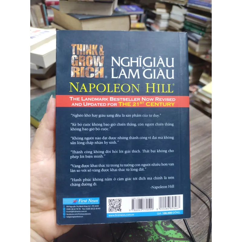 Sách: Nghĩ giàu và làm giàu - Tác giả: Napoleon Hill 603802
