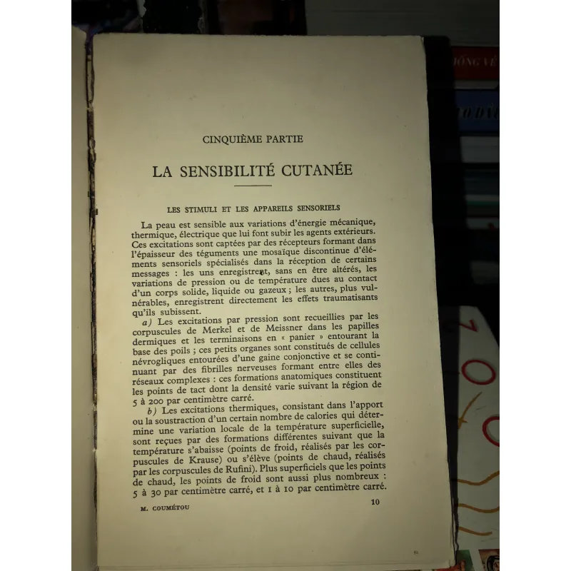LES EXAMENS SENSORIELS - LEPSYCHOLOGUE - Maurice COUMÉTOU 798919