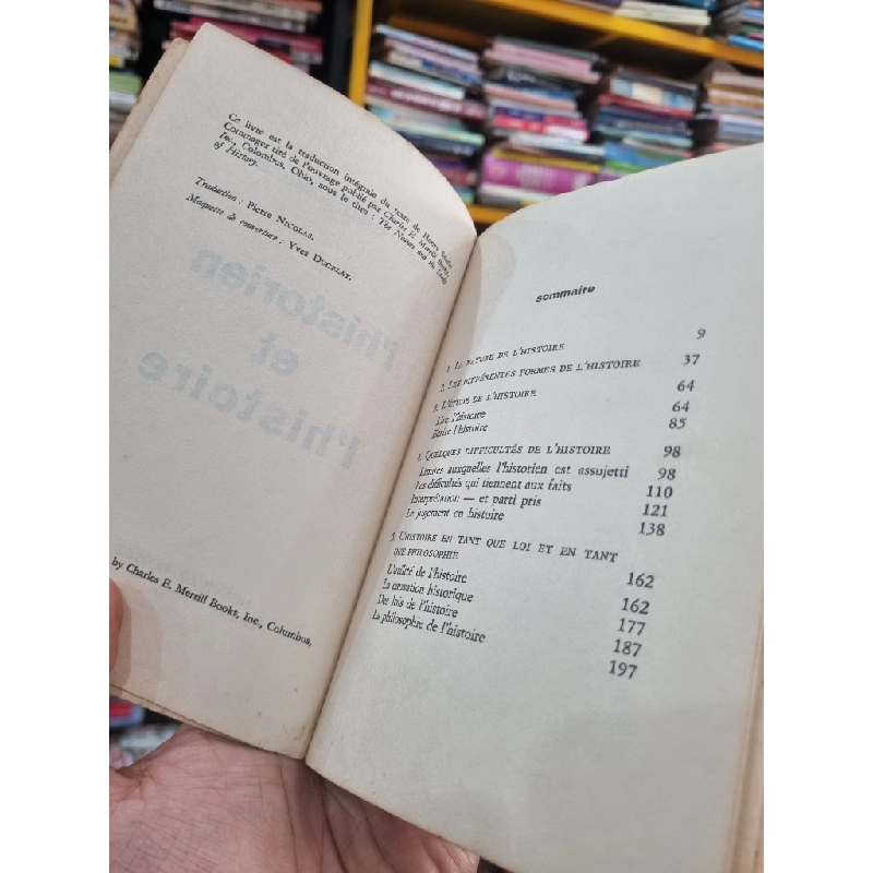 L'HISTORIEN ET L'HISTOIRE - Henry Steele Commager (1967) 145830