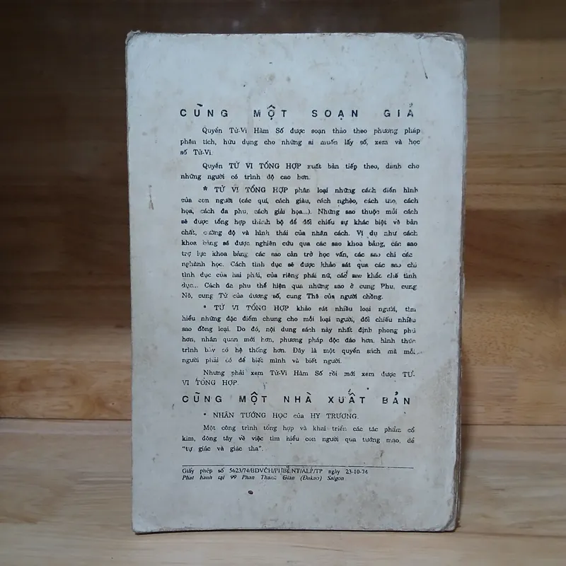 Tử Vi Hàm Số (Xb 1974) - Nguyễn Phát Lộc 1054751