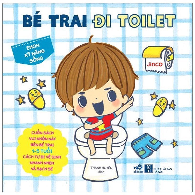Ehon Kỹ Năng Sống - Bé Trai Đi Toilet (Từ 1 - 5 Tuổi) (2022) - Jinco 744130
